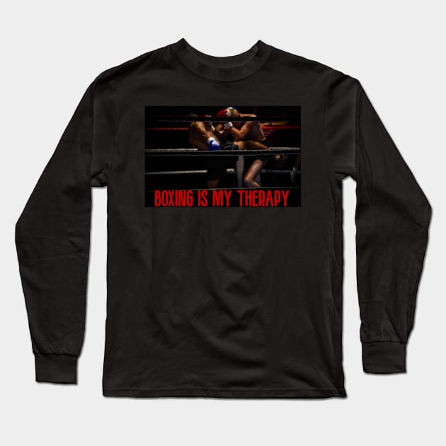 Boxing Long Sleeve T-Shirt by Sport&Motivation